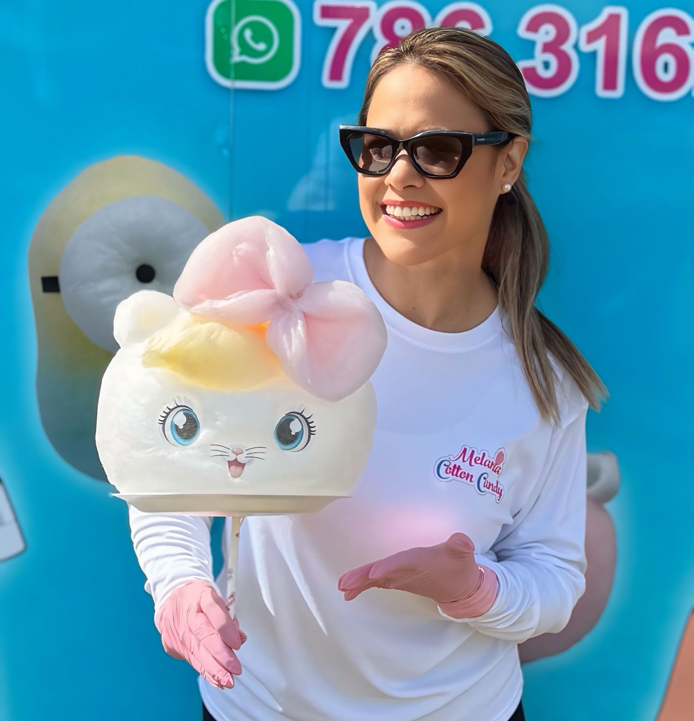 Melanie Cotton Candy Franchise