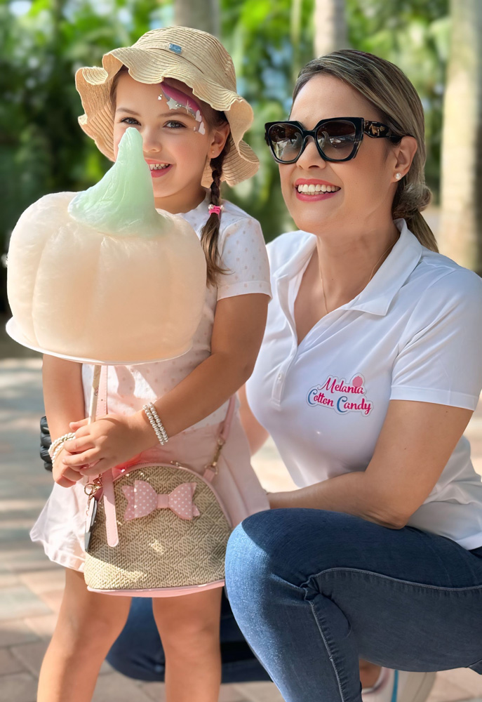 Melanie Cotton Candy Franchise